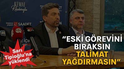 “Eski görevini bıraksın, talimat yağdırmasın”