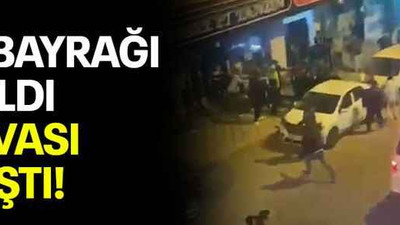 HDP bayrağı yırtıldı, Dilovası karıştı!