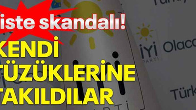 Liste skandalı! Kendi tüzüklerine takıldılar