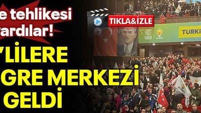 Çökme tehlikesi için uyardılar! AKP’lilere Kongre Merkezi dar geldi
