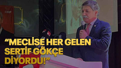 “Meclise her gelen Sertif Gökçe diyordu!”