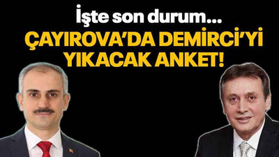 Çayırova’da Demirci’yi yıkacak anket!