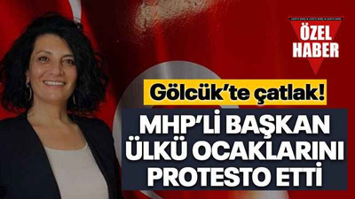 Gölcük’te çatlak! MHP’li başkan Ülkü Ocaklarını protesto etti