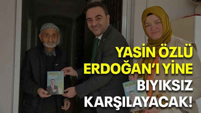 Yasin Özlü, Erdoğan’ı yine bıyıksız karşılayacak!