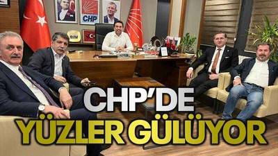 CHP’de yüzler gülüyor