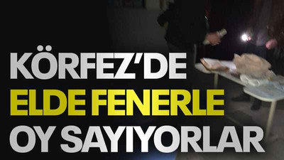 Körfez’de elde fenerle oy sayıyorlar