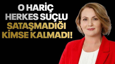 O hariç herkes suçlu Saide Arslan Çalışkan'ın Sataşmadığı kimse kalmadı!