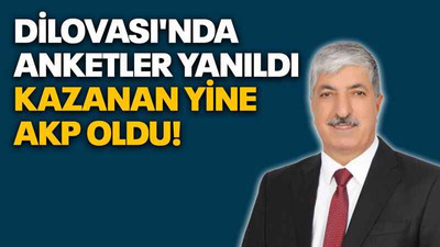 Dilovası'nda anketler yanıldı kazanan yine AKP oldu!