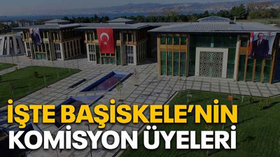 İşte Başiskele’nin komisyon üyeleri