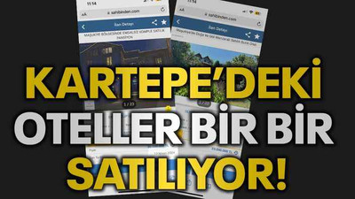 Kartepe’deki oteller bir bir satılıyor!