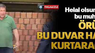 Helal olsun İzmitli bu muhtarlara Örülen bu duvar hayat kurtaracak