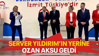 Server Yıldırım’ın yerine Ozan Aksu geldi