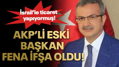 AKP’li eski başkan fena ifşa oldu!