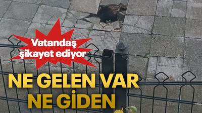 Vatandaş şikayet ediyor Ne gelen var ne giden