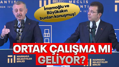 İmamoğlu ve Büyükakın bunları konuşmuş! Ortak çalışma mı geliyor?