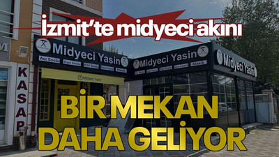 İzmit’te midyeci akını! Bir mekân daha geliyor