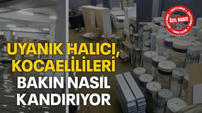 Uyanık halıcı, Kocaelilileri bakın nasıl kandırıyor