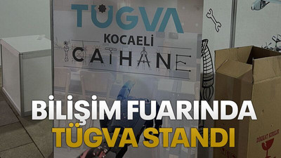 Bilişim Fuarında TÜGVA standı