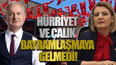 Hürriyet ve Çalık bayramlaşmaya gelmedi!