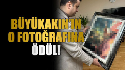 Büyükakın’ın o fotoğrafına ödül!