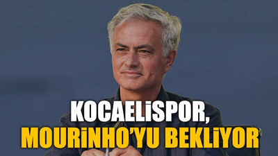 Kocaelispor, Mourinho’yu bekliyor