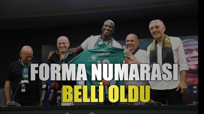 Forma numarası belli oldu