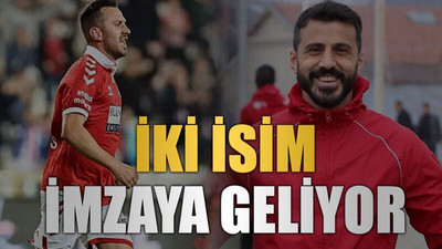 İki isim imzaya geliyor