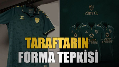 Taraftarın forma tepkisi
