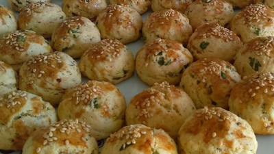 Tadına herkes bayılıyor! Poğaça kıvamında tuzlu kurabiye yapmanın sırrı