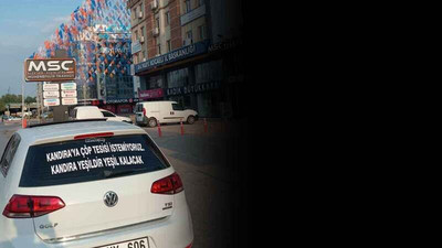 AKP İl Binası önünde Kandıra için sessiz eylem