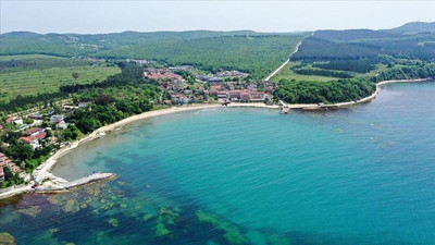 İstanbul'un yanı başındaki tatil cennetine Eylül'e rağmen akın sürüyor! Ziyaretçi yağıyor
