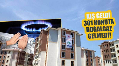 Kış geldi, Gebze’deki TOKİ konutlarına doğalgaz gelmedi!