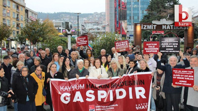 CHP İzmit'ten kayyum eylemi