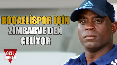 Kocaelispor için Zimbabve’den geliyor