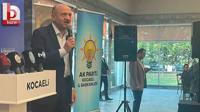 Fikri Işık sahneye çıkıp Kocaeli teşkilatını böyle övdü