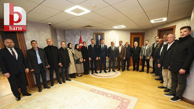 Büyükakın AKP’li başkanları ağırladı