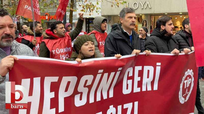 Erkan Baş İzmit’teki asgari ücret yürüyüşünde!