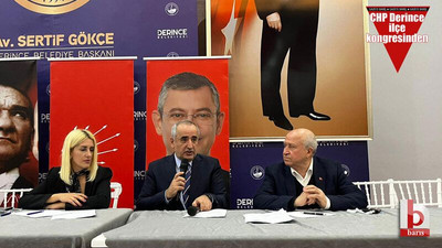 Derince kongresini Haydar Akar yönetiyor