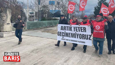 Kocaeli Büyükşehir önünde eylem: Ramazan pidesi 20 TL’ye satılsın!