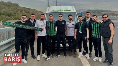 Kocaelispor taraftarından İstanbul çıkarması