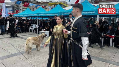 Kafkas gençlerin oyunu Nevruz kutlamalarına damga vurdu