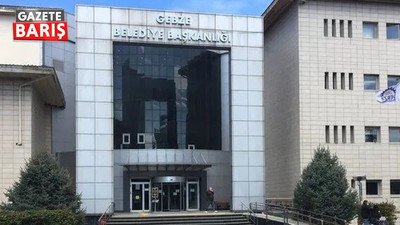 Gebze Belediyesi işçilerin hakkını vermiyormuş!