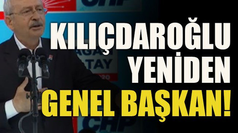 Kılıçdaroğlu yeniden genel başkan!