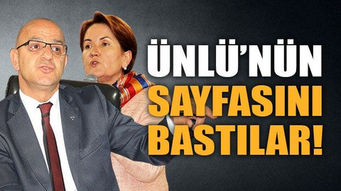 Aydın Ünlü’nün sayfasını bastılar!