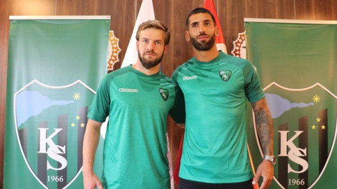 Kocaelispor, Diogo Alexis ve Atilla Turan'ı renklerine bağladı