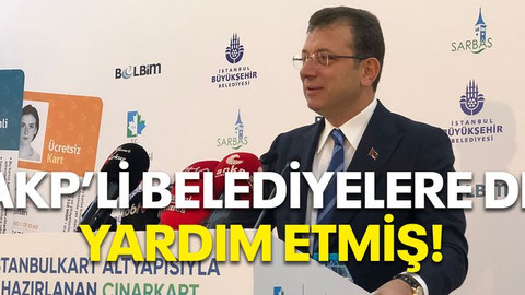 AKP li belediyelere de yardım etmiş