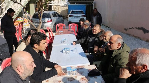 Başkan Söğüt Körfez Kaymakamı Uğur Kalkar’a taziye ziyaretinde bulundu