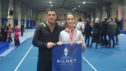 Bilnet Okulları sporda başarıya doymuyor