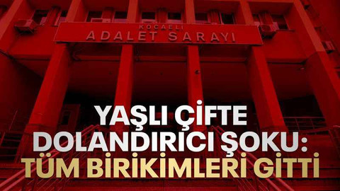 Yaşlı çifte dolandırıcı şoku: Tüm birikimleri gitti