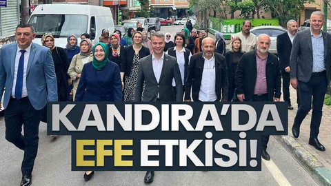 Kandıra’da İbrahim Efe etkisi!